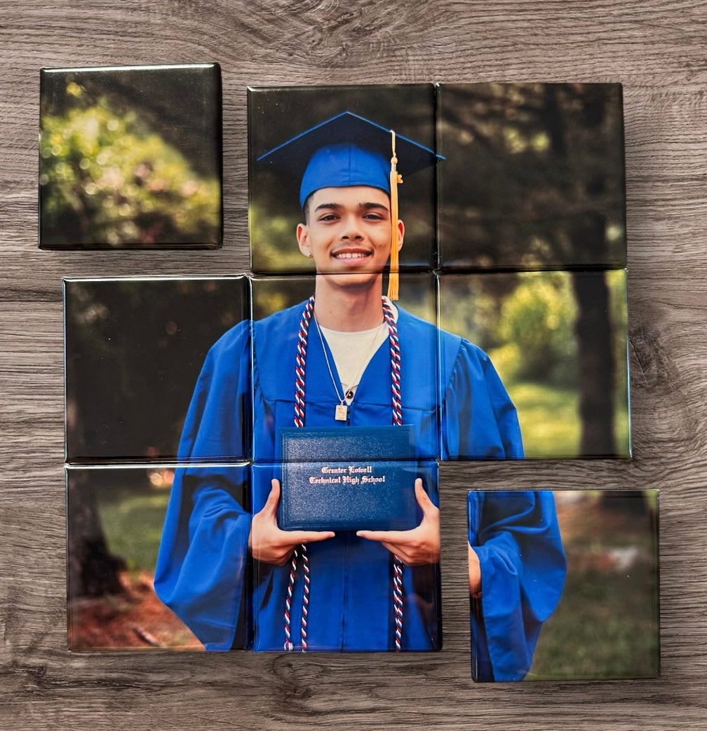 Puzzle Photo Magnets